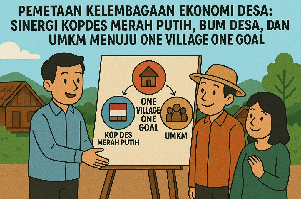 pemetaan-kelembagaan-ekonomi-desa-sinergi-kopdes-merah-putih-bum-desa-dan-umkm-menuju-one-village-one-goal